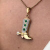 Cowboy Boot Pendant