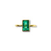 Elongated Emerald Cut Ring