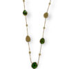 Trapiche emerald necklace