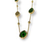 Trapiche emerald necklace