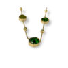 Trapiche emerald necklace