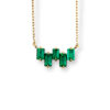 Stepped Baguette Necklace