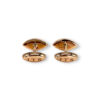 Marquise trapiche cuff links