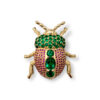Rubi beetle brooch/pendant