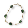 Trapiche emerald bracelet