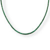 Tennis necklace yellow gold 8.61