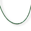 Tennis necklace yellow gold 8.61