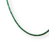 Tennis necklace yellow gold 8.61