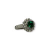 Emerald cut ring