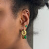 Anaconda earrings