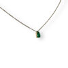 Simple drop shape necklace