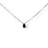 Simple drop shape necklace