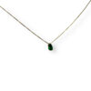 Simple drop shape necklace