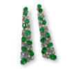 ‘Red carpet’ Colombian emerald and diamond earrings