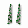 ‘Red carpet’ Colombian emerald and diamond earrings