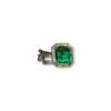 Timeless Colombian emerald and diamond baguette ring