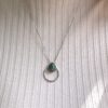 2 in 1 drop shaped ring/pendant