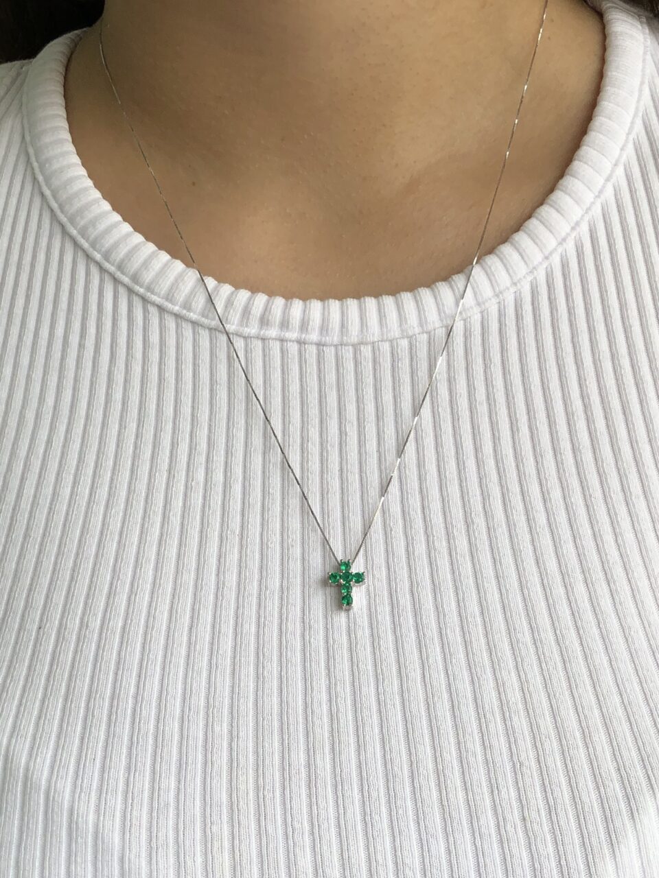 Emerald cross, colombian emeralds, muzo emeralds, alpine green, emerald pendant