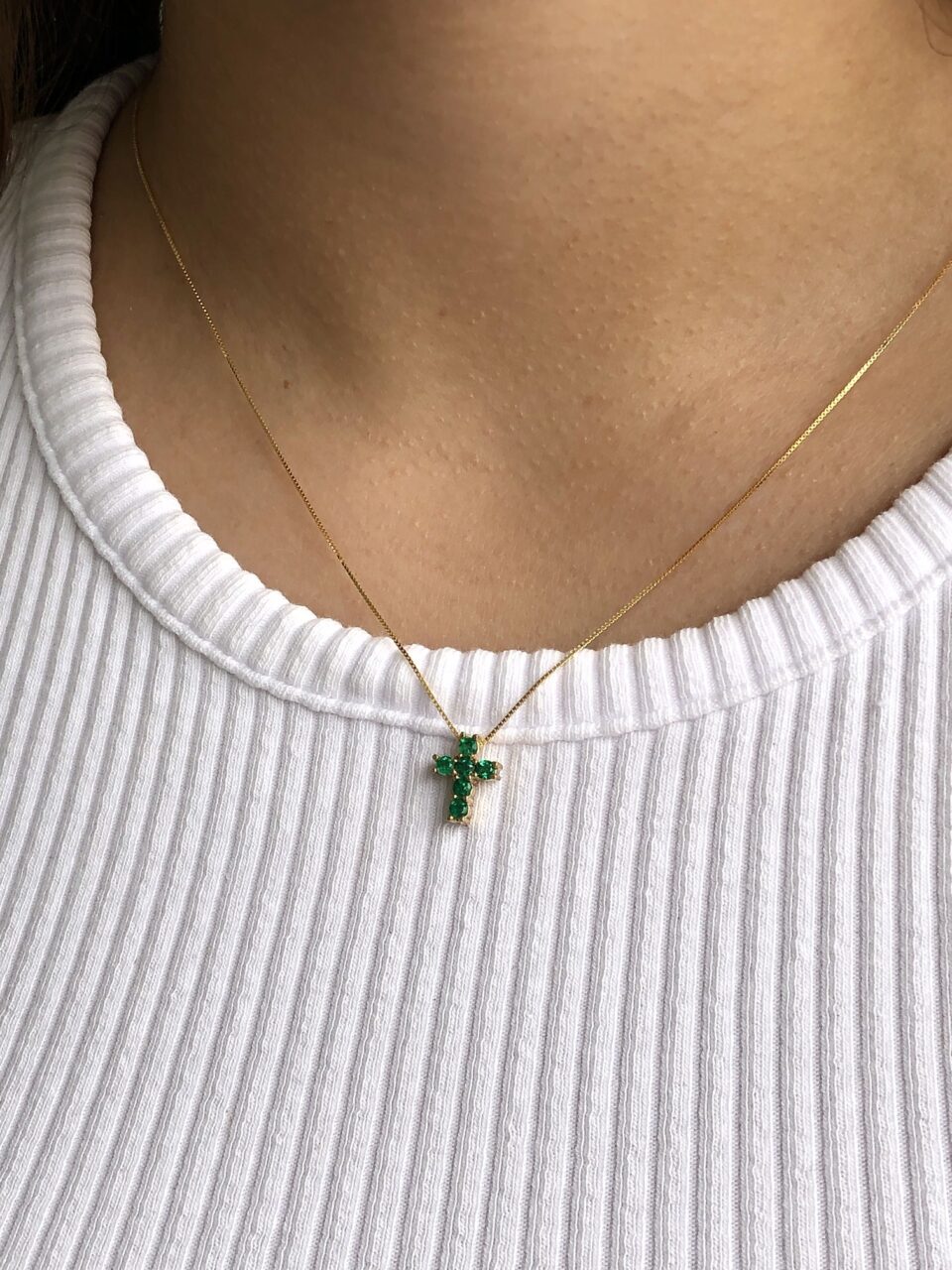 Emerald cross, colombian emeralds, muzo emeralds, alpine green, emerald pendant