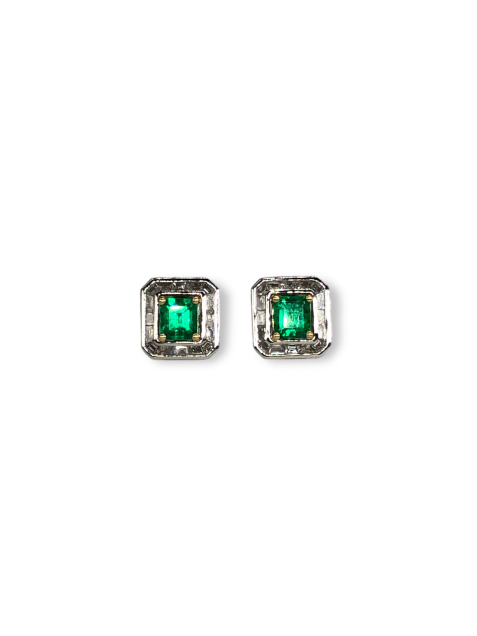 colombian emeralds, muzo emeralds, alpine green, george smith, emerald earrings