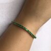 Emerald tennis bracelet 5.36 tcw