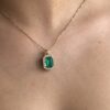 2(in)1 colombian emerald ring/pendant