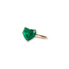 Emerald heart ring