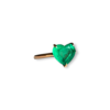 Emerald heart ring