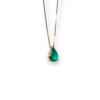 Simple drop shape necklace