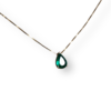 Simple drop shape necklace