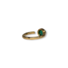 Cabochon emerald ring