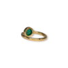 Cabochon emerald ring