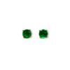 Classic Colombian emerald studs