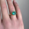 Round Emerald Ring