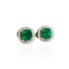 4 in 1 colombian emerald earrings