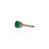 Round Emerald Ring