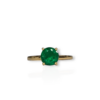 Round Emerald Ring