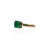 Round Emerald Ring