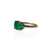 Round Emerald Ring