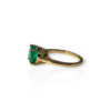 Round Emerald Ring