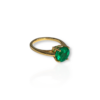 Round Emerald Ring