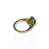 Round Emerald Ring