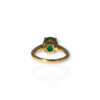 Round Emerald Ring