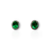 Oval studs with detachable jackets