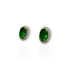 Oval studs with detachable jackets