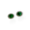 Oval studs with detachable jackets