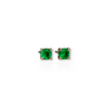 Mini Colombian emerald studs