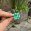 Cushion cut cocktail ring