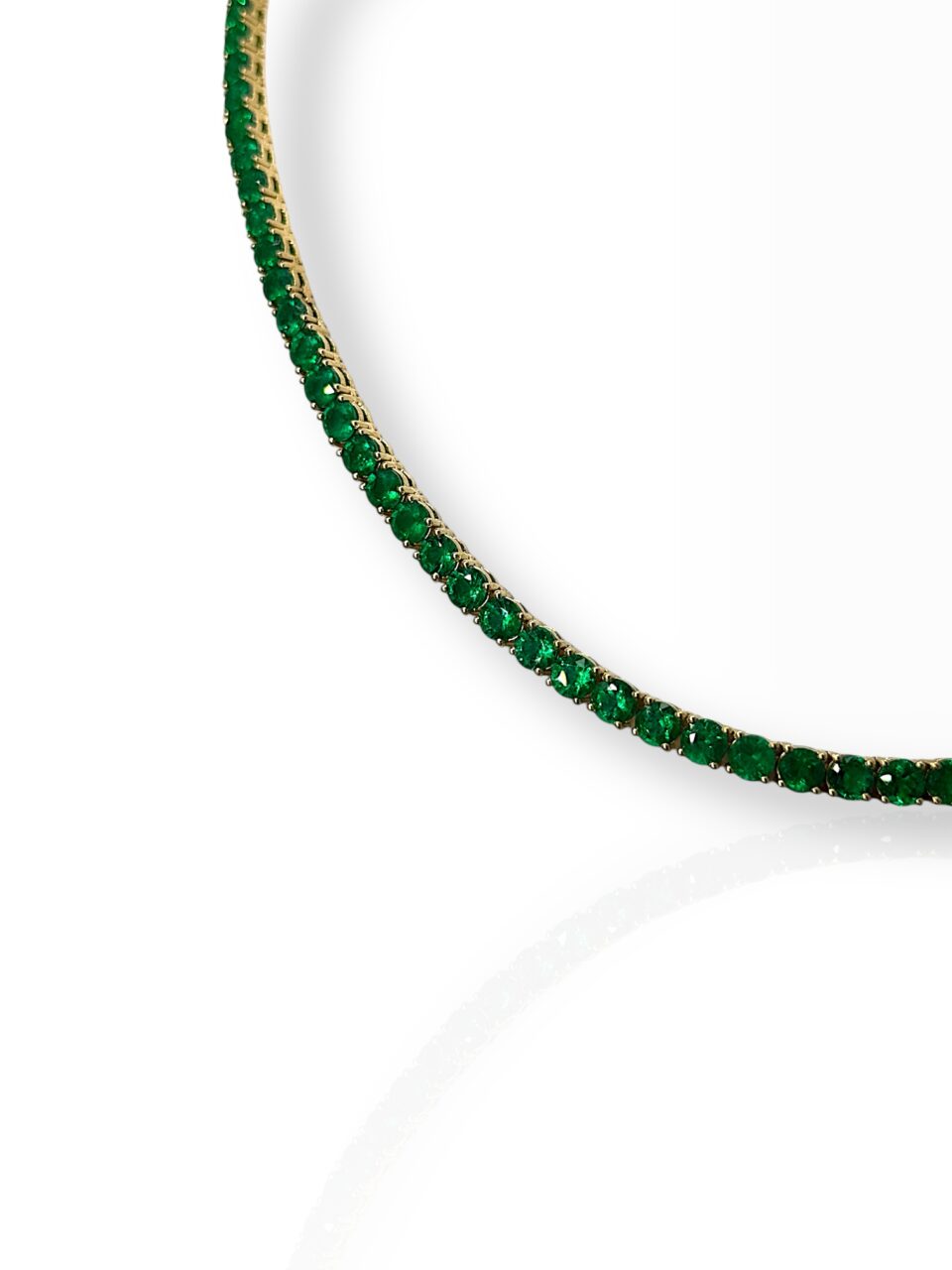 Tennis necklace 20.02 ct
