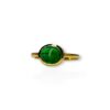 Cabochon emerald ring